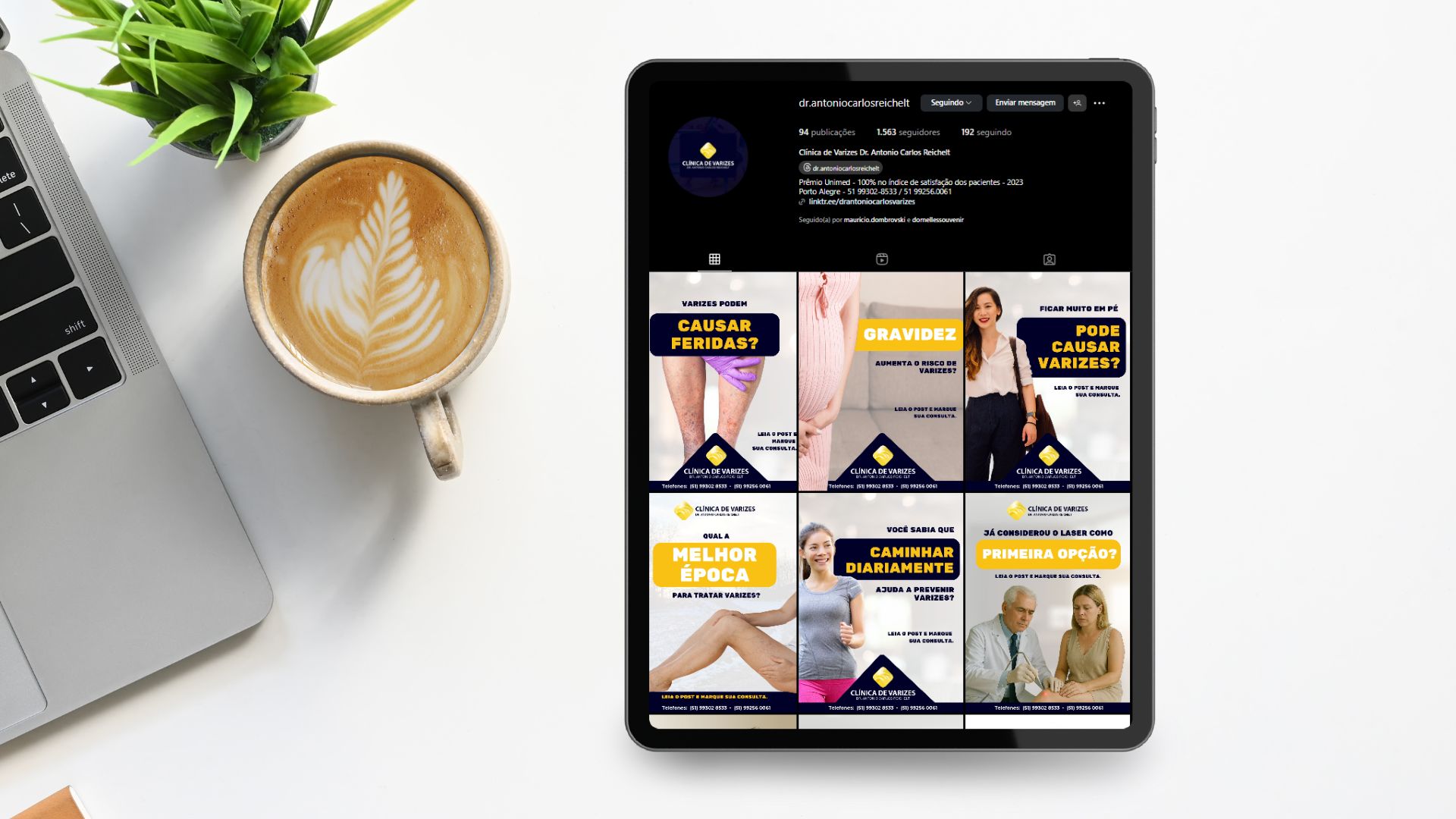 CLÍNICA DE VARIZES - INSTAGRAM
